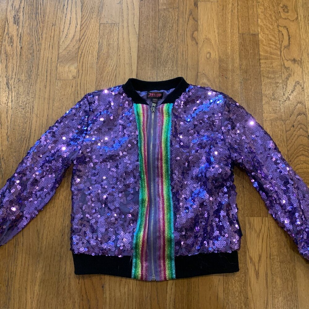 Jojo Siwa Jacket Girls Medium 7/8 - Super Shiny and Adorable